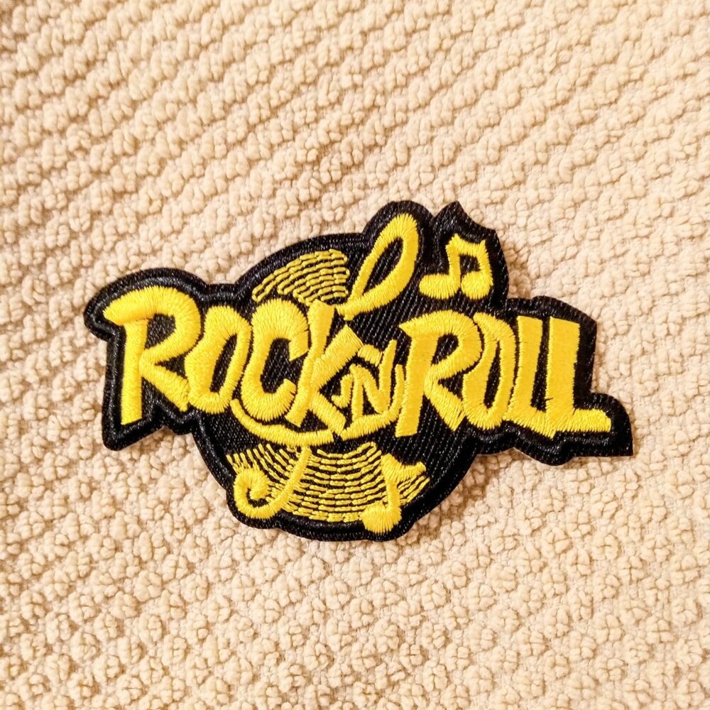 BAND PATCH- Rock and Roll